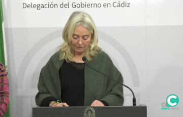 La delegada del Gobierno de la Junta en Cádiz, Mercedes Colombo.