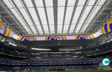 Imagen del remodelado estadio del conjunto madridista (Foto: Real Madrid CF)