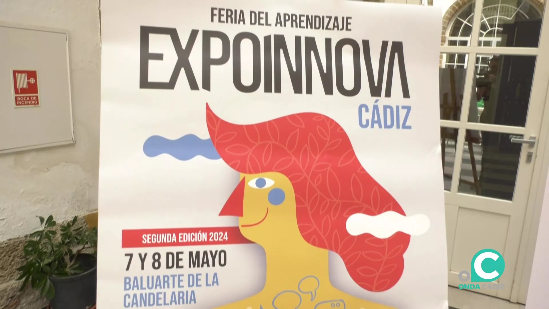 Detalle del cartel del acontecimiento presentada en la Diputación de Cádiz