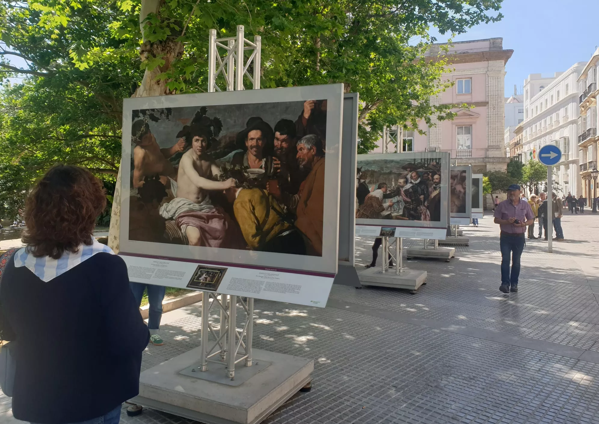 Este lunes ha tenido lugar la inauguración la exposición 'El Prado en las calles'.