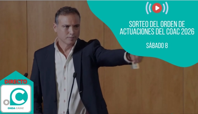 Sorteo del Orden de Actuaciones COAC 2026