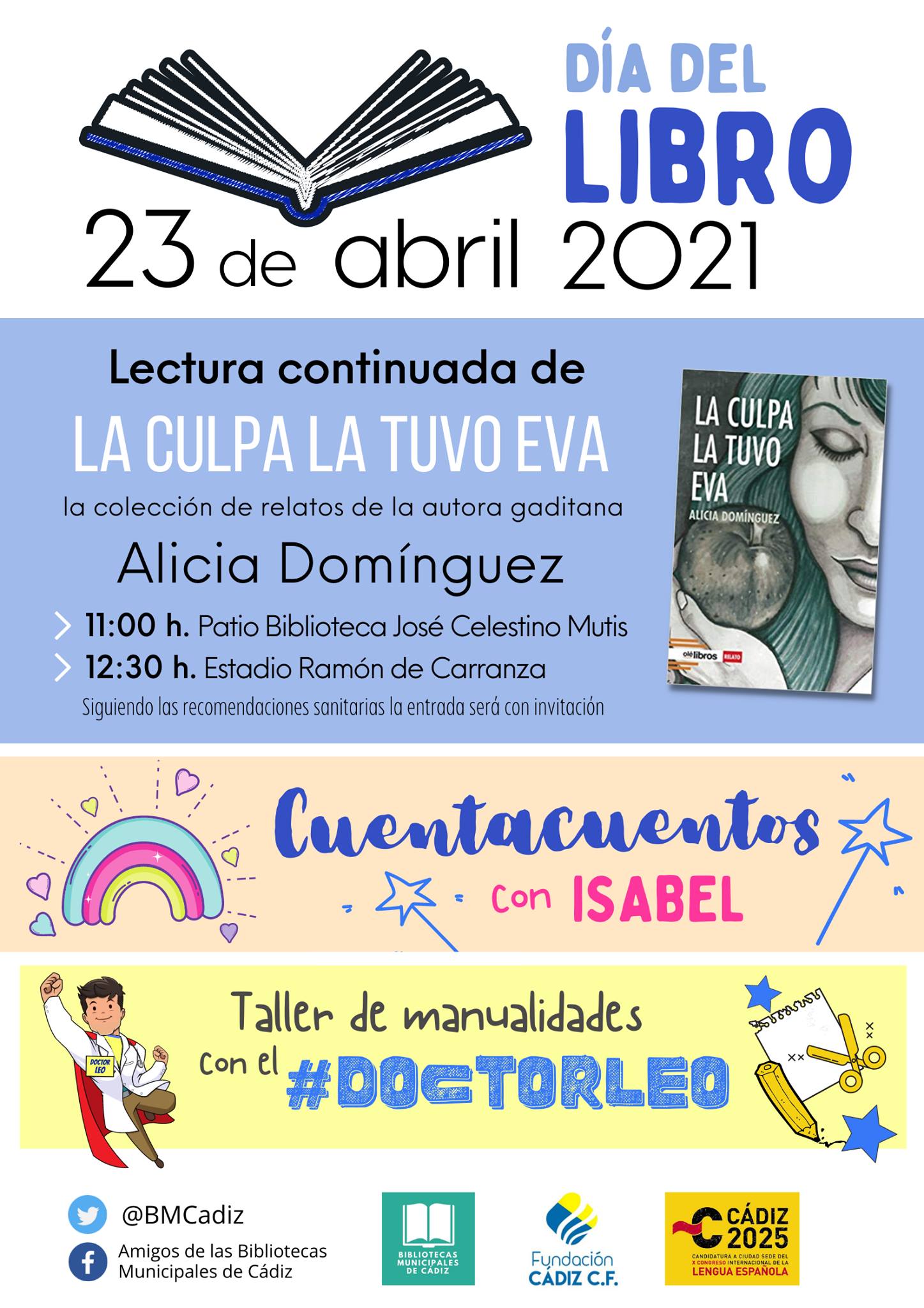Día internacional del libro en cádiz