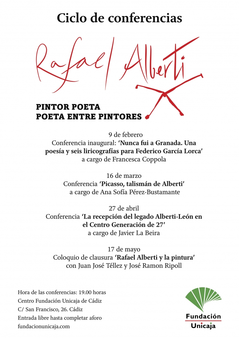 Ciclo de conferencias rafael alberti