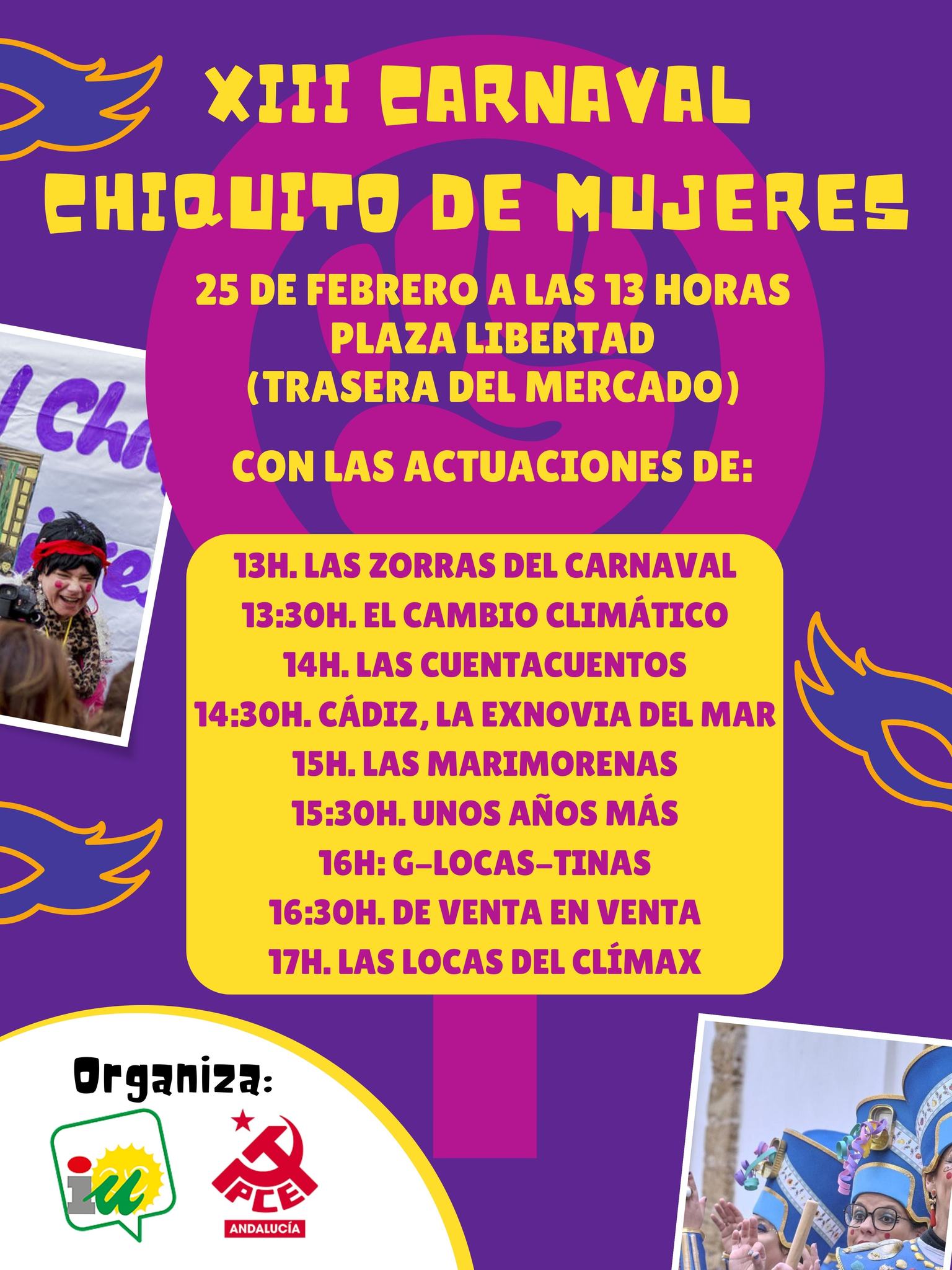 Xiii carnaval chiquito de mujeres