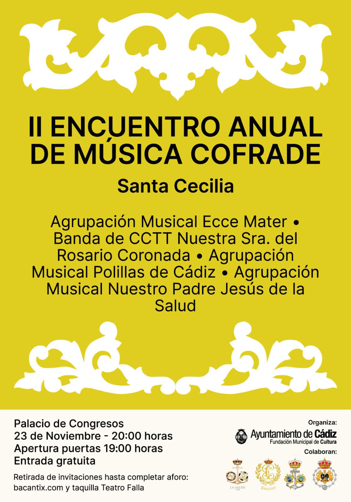 Ii encuentro anual de música cofrade santa cecilia