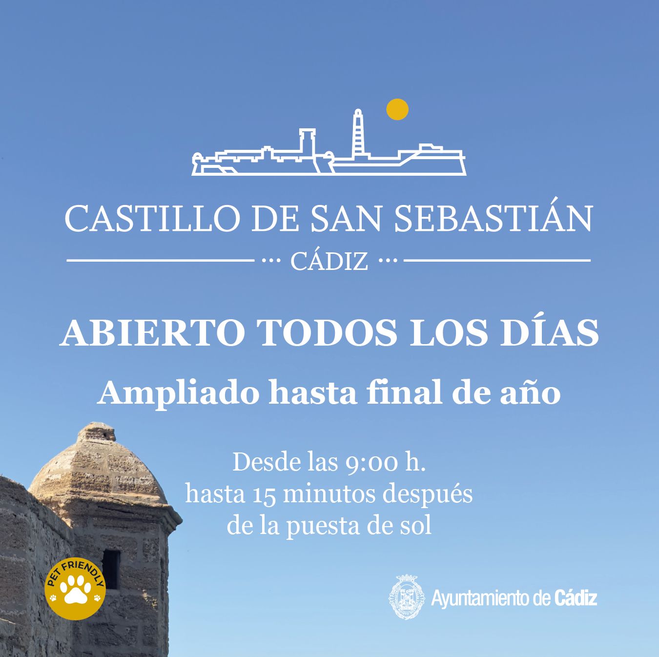 Visita el castillo de san sebastián