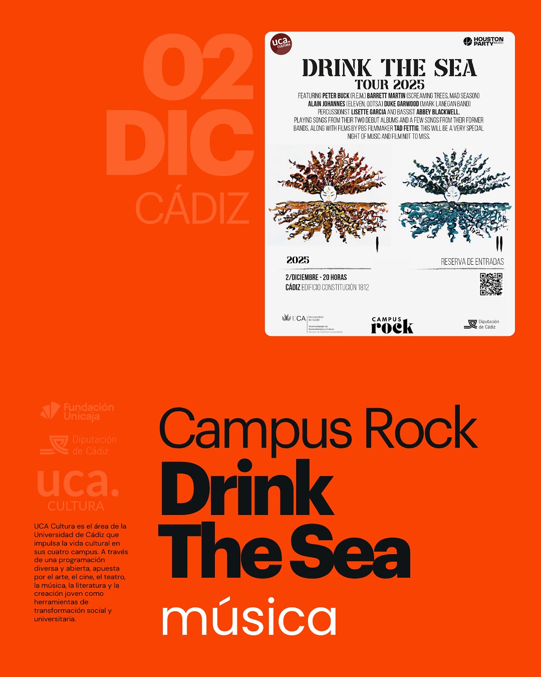 Campus rock: drink the sea