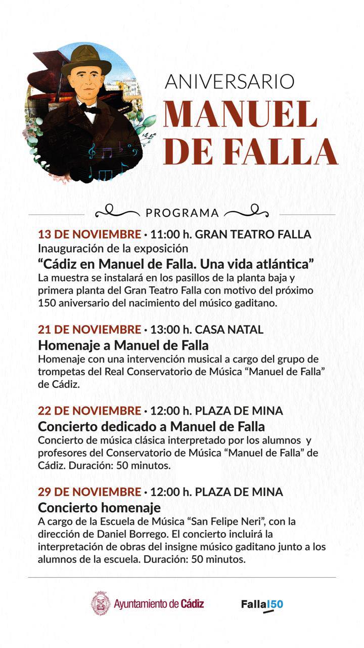 149 aniversario manuel de falla