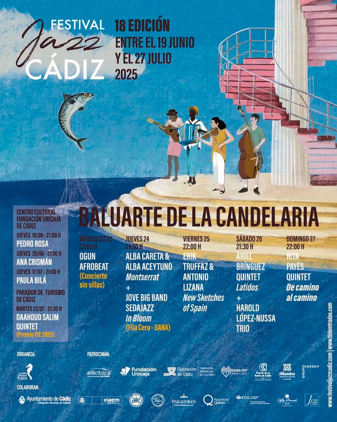 18º edición - festival jazz cádiz 2025