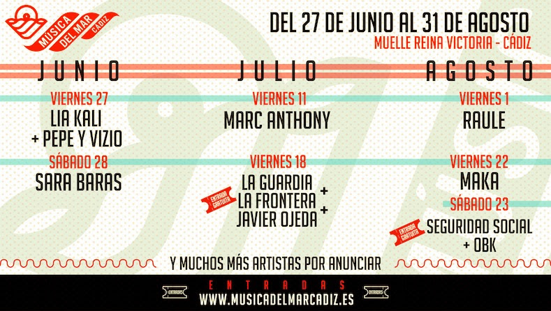 Música del mar cádiz 2025