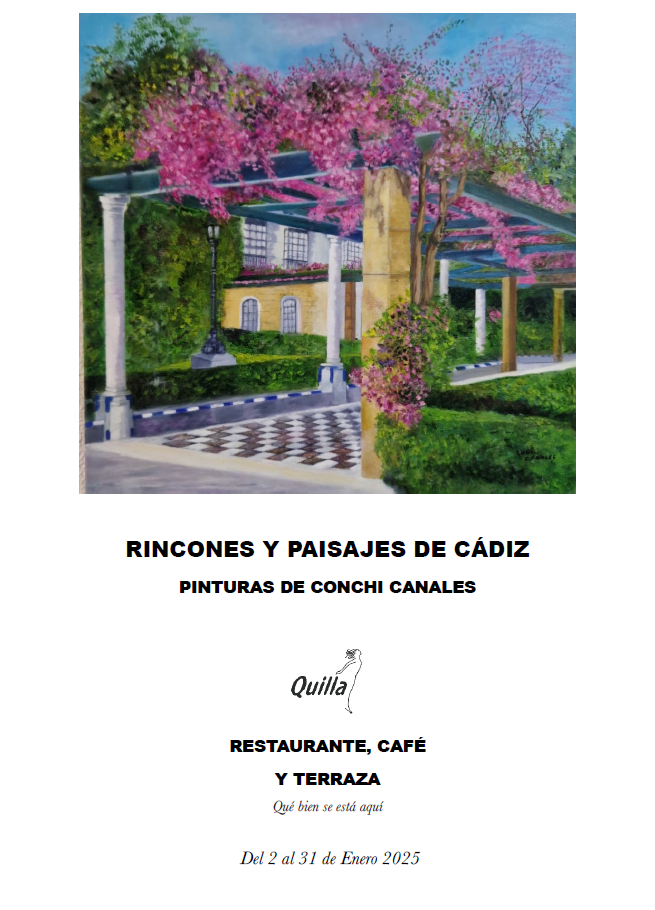 "rincones y paisajes de cádiz" conchi canales