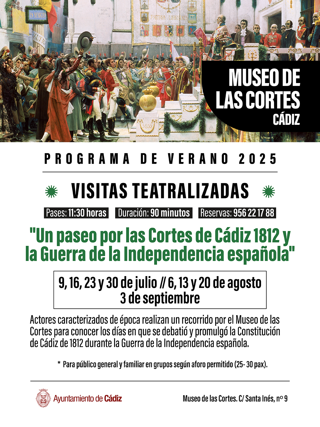 Visitas teatralizadas al museo de las cortes y las puertas de tierra