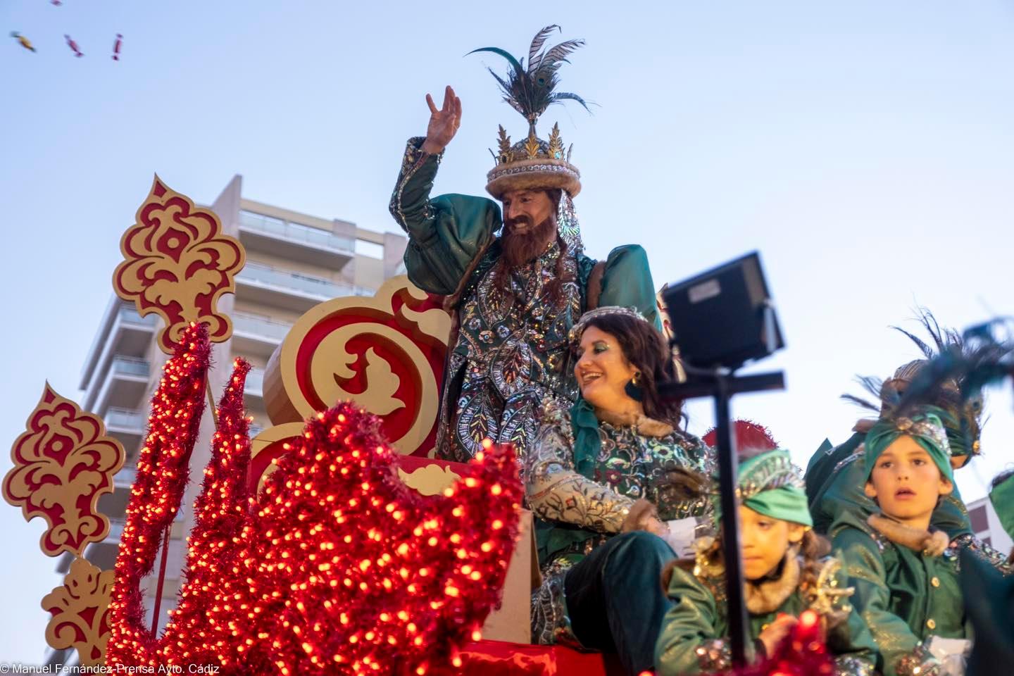 Cabalgata de reyes magos de cádiz 2026