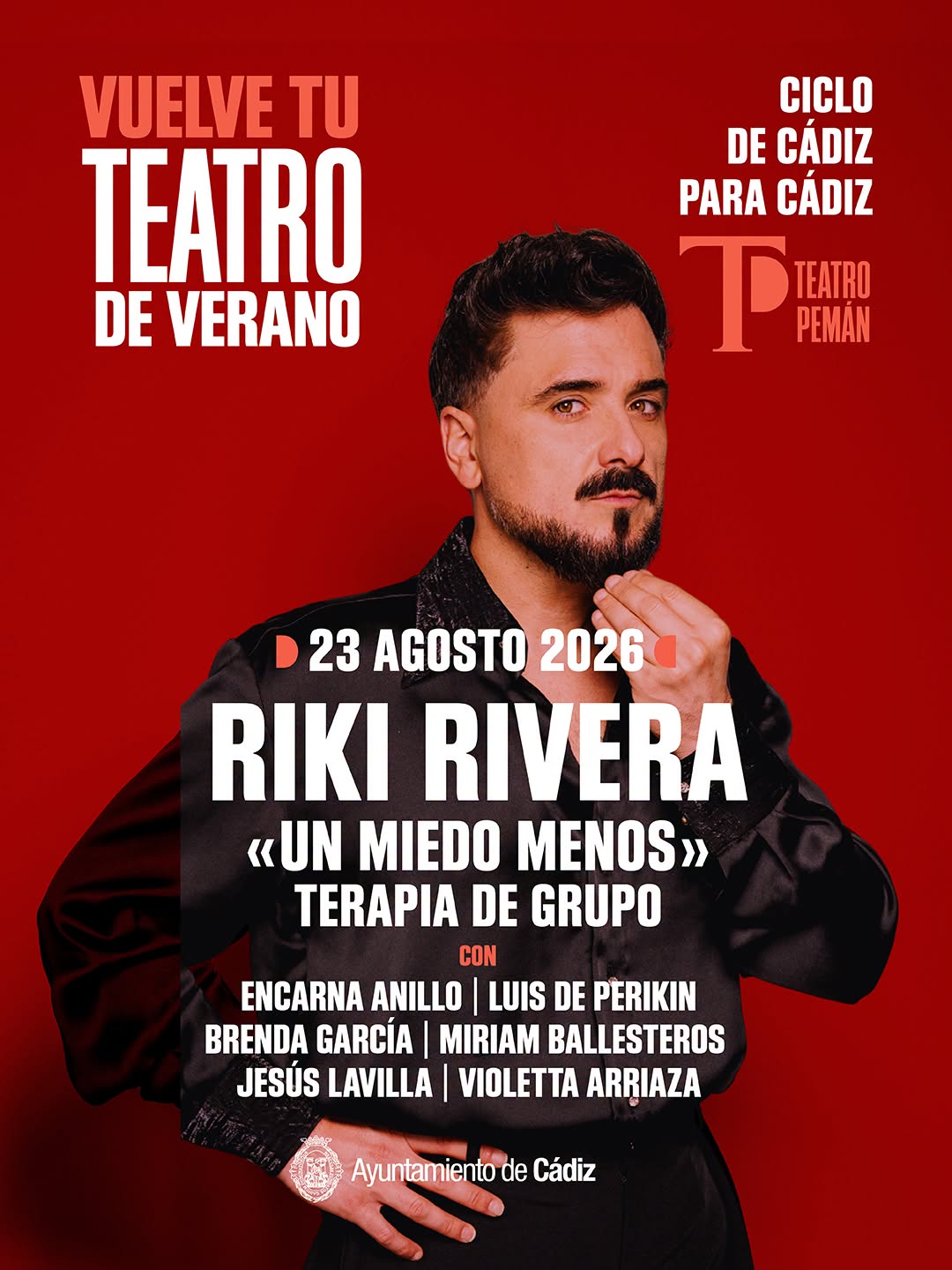 Riki rivera "un miedo menos. terapia de grupo"