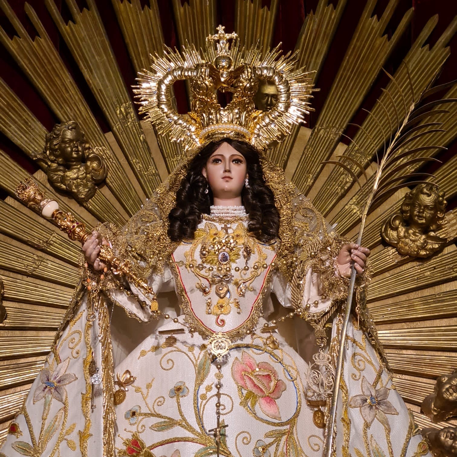 Horario e Itinerario Procesión de la Virgen de la Palma. Cádiz 1 de Noviembre del 2025