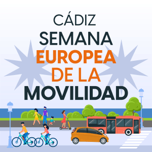banner semana de la movilidad Ayuntamiento de Cádiz
