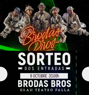 Sorteo Traspunte - Cía. Brodas Bros. Around the World