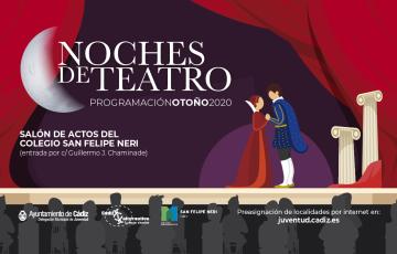 Noches de teatro. programación otoño 2020