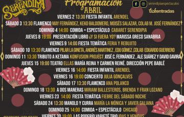 Programación abril en serendipia