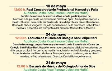 Cádiz celebra la xiii edición de 'clásica joven en vivo' con conciertos gratuitos protagonizados por jóvenes intérpretes