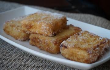 Bandeja de Leche frita