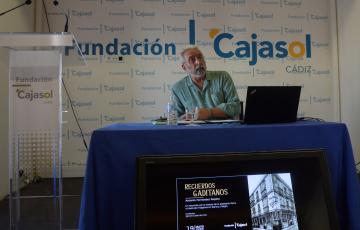 Antonio Fernández-Repeto, durante la conferencia.