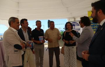 José Pacheco, Bruno García León, Juan Manuel Pérez Dorao, Ignacio Romaní, Carmen Sánchez, el alcalde José María Gonzalez y Fran González.