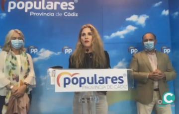 La presidenta del PP Cádiz y Delegada provincial de la Junta, Ana Mestre 