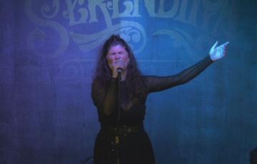 La cantaora Anabel Rivera durante su actuación en Serendipia 