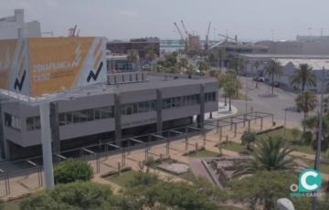 Imagen de la sede central de la Zona Franca de Cádiz