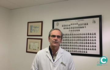 El presidente del Colegio de Farmacéuticos de Cádiz, Ernesto Cervilla 