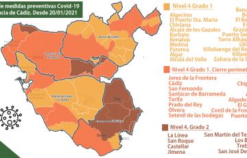 El cierre perimetral afecta a 16 municipios de la provincia