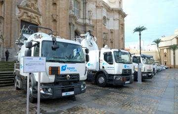 Aguas de Cádiz triplica la limpieza en el alcantarillado: en 2020 limpió 56 kilómetros de los 175 que tiene la red de saneamiento