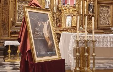 El Cristo de la Piedad y la Catedral, los protagonistas del cartel del Vía Crucis de 2021