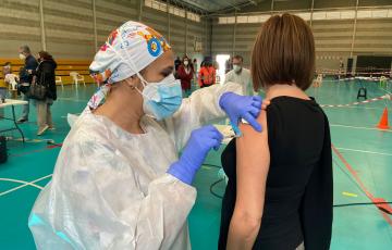 La vacunación en la provincia se ha iniciado en Algeciras