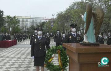 Homenaje a los fallecidos en acto de servicio 