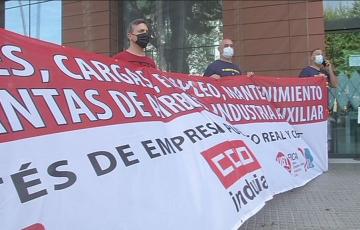 Junta y Diputación trasladan su apoyo a los trabajadores de Airbus
