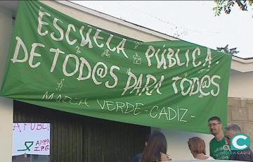La Marea Verde andaluza apoya la convocatoria de huelga general en la educación