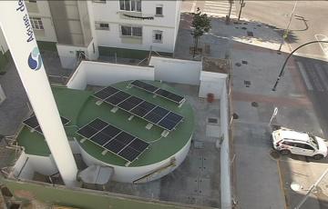 Aguas de Cádiz ha instalado una planta fotovoltaica en la estación de aguas residuales de La Paz