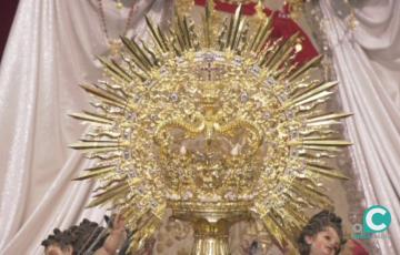 Imagen de la corona de la Virgen de las Penas 