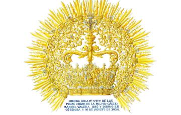 Los devotos y hermanos de La Palma han donado el oro para la corona