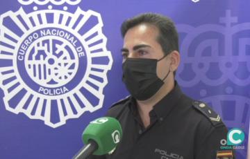 Andrés Bragado, portavoz de la Policía Nacional en Cádiz 