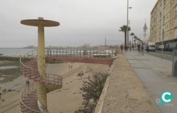 La escalera de caracol de Santa María del Mar lleva meses cerrada por cuestiones de seguridad