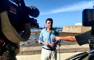 Bruno García: "El Gobierno debe tomarse en serio la infraestructura de la provincia de Cádiz".