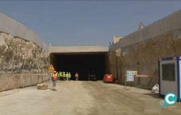 Los desperfectos en el túnel de conexión han retrasado las obras de la nueva terminal de contendores