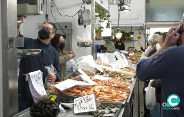 Una imagen del Mercado Central de Abastos en la mañana de este viernes