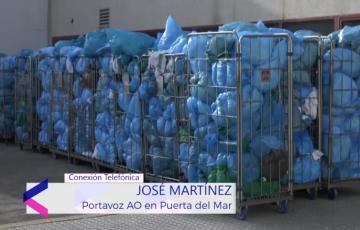 Los representantes sindicales en el Puerta del Mar denuncian una "situación de caos" en la lavandería.