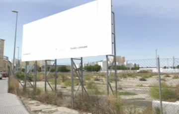 Imagen del solar donde se proyecta construir el nuevo hospital de Cádiz