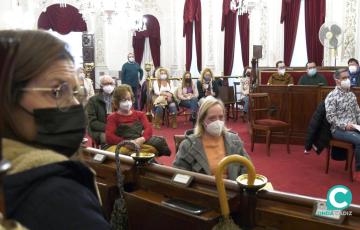 El acto tuvo lugar en el salón de plenos del ayuntamiento