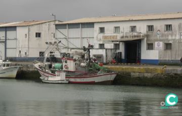 Amarre en la flota pesquera.
